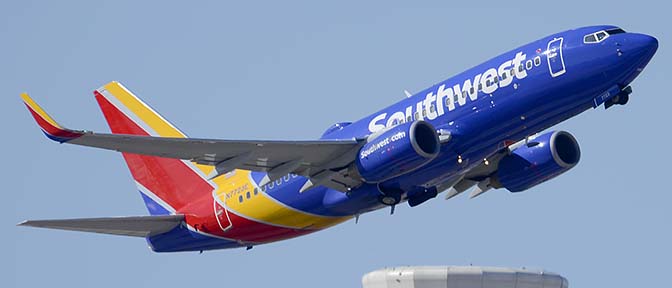 Southwest Boeing 737-76N N7723E, Phoenix Sky Harbor, March 5, 2015